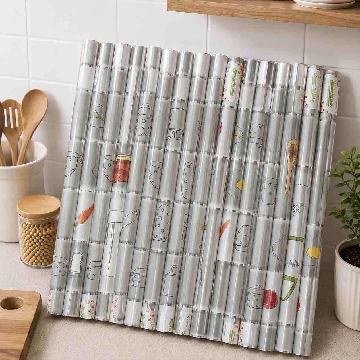 Samoljepljiva zaštitna folija za kuhinju 3m x 60cm — uzorak