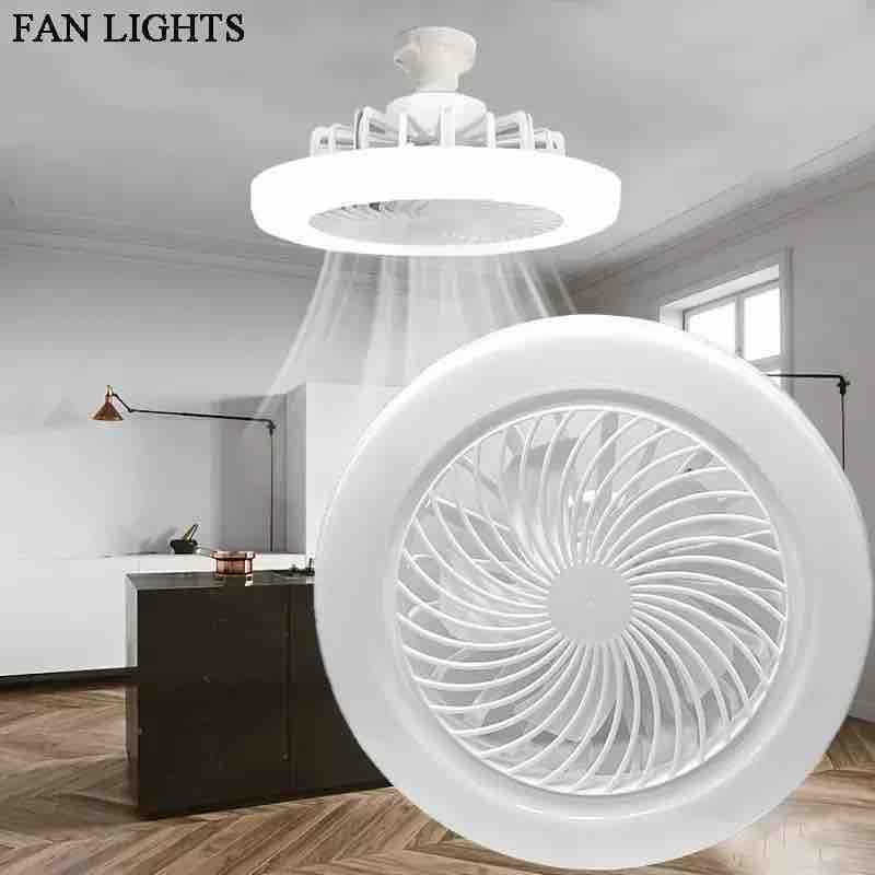 Plafonski ventilator s LED svjetlom i daljinskim upravljačem (bijeli)