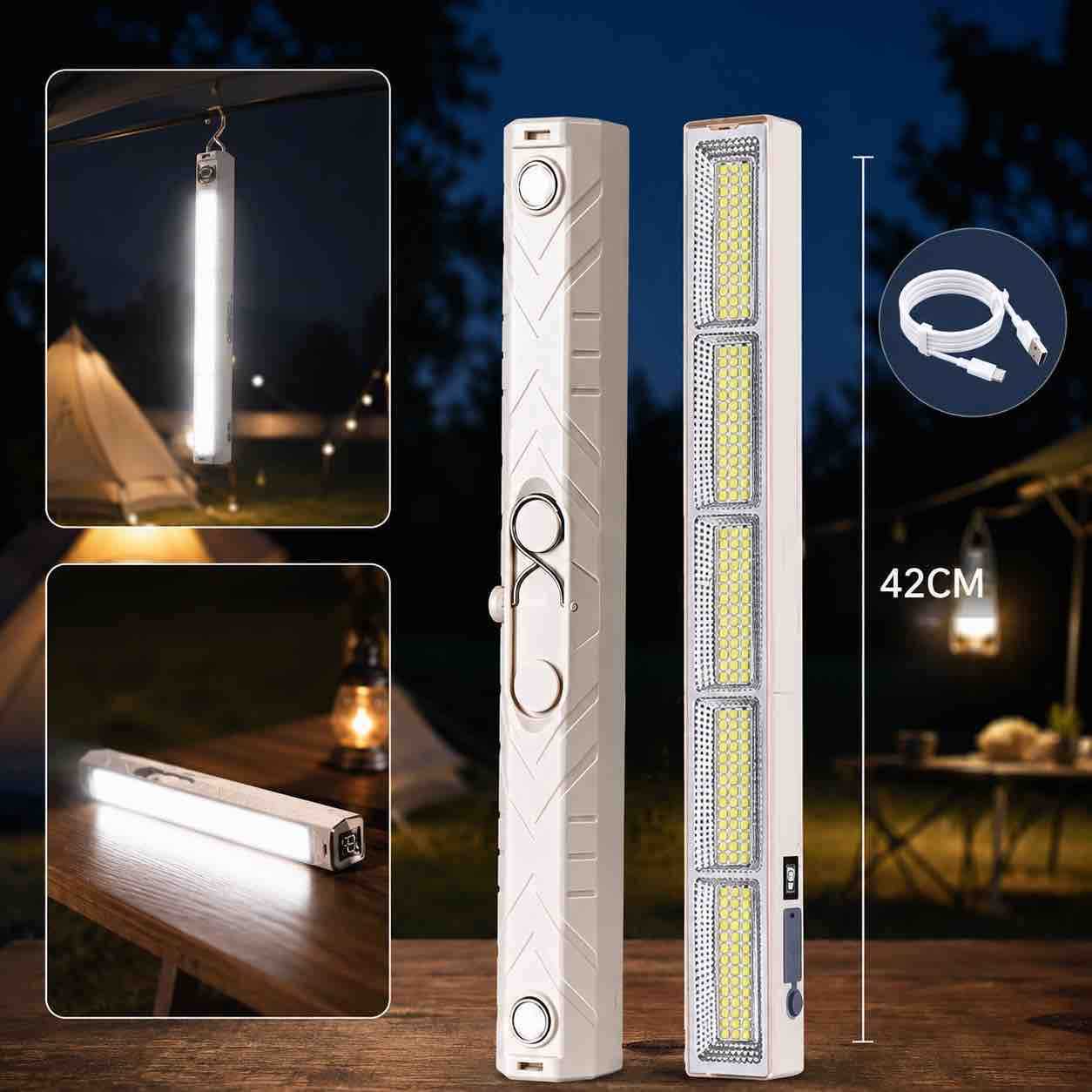 Prijenosna LED lampa sa magnetom i kukom, 42 cm