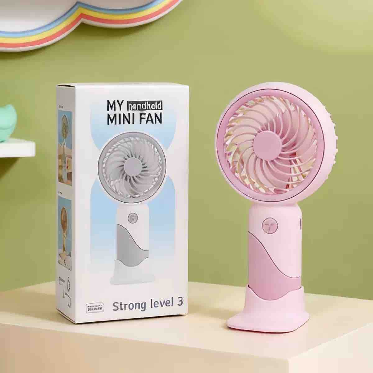 Prenosivi mini USB ventilator sa stalkom i tri brzine