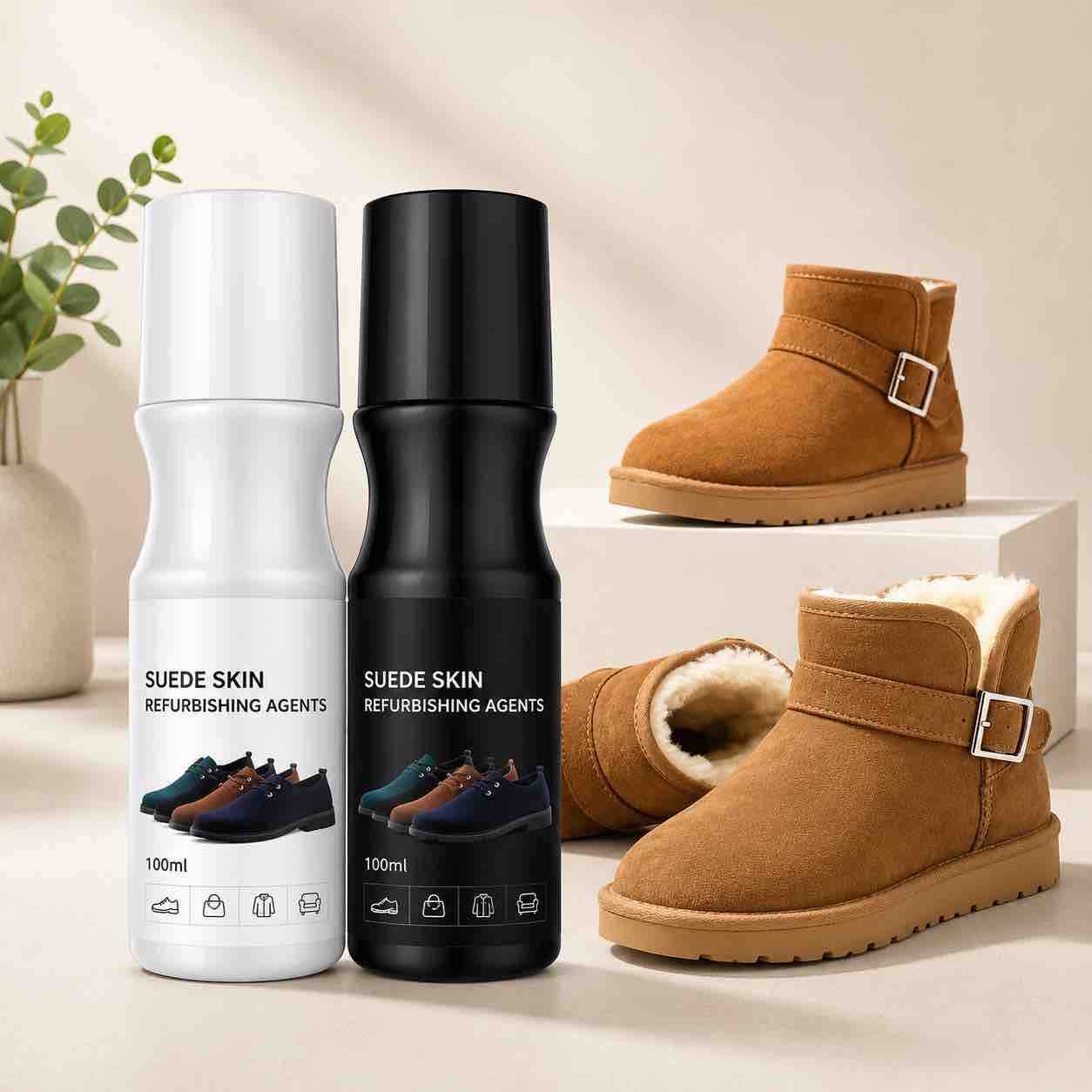 Bezbojni sprej za obnovu i zaštitu brušene kože (suede)