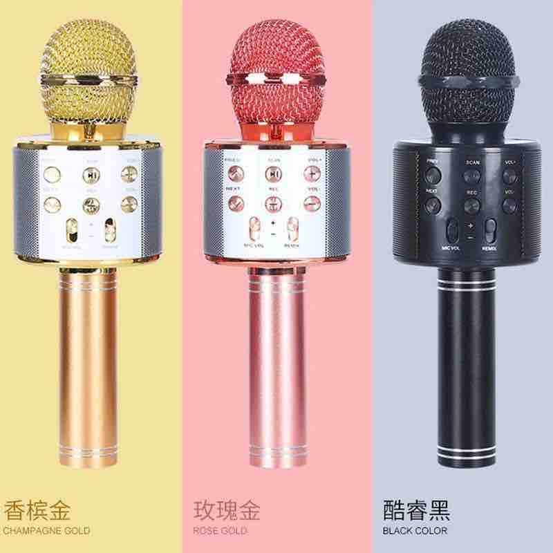 Bežični Bluetooth karaoke mikrofon sa ugrađenim zvučnikom
