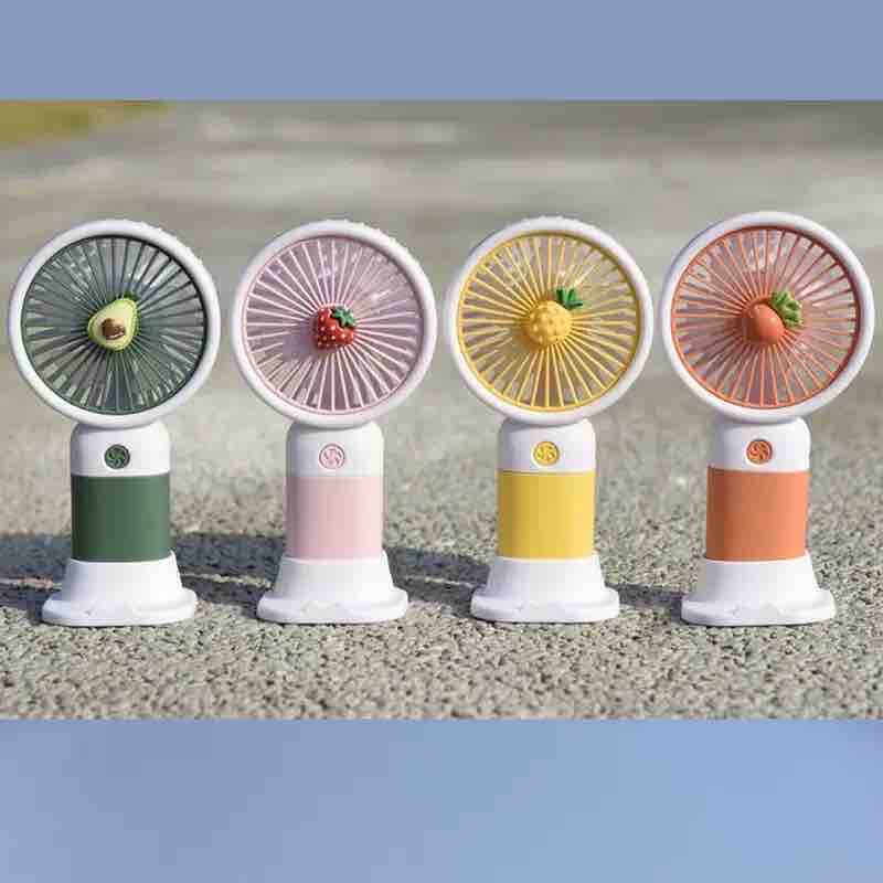 Prijenosni USB mini ventilator (ručni) - pastelne boje