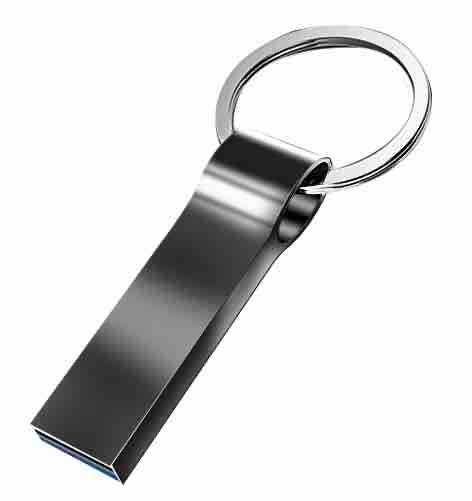 Metalni USB flash drive sa priveskom 4GB