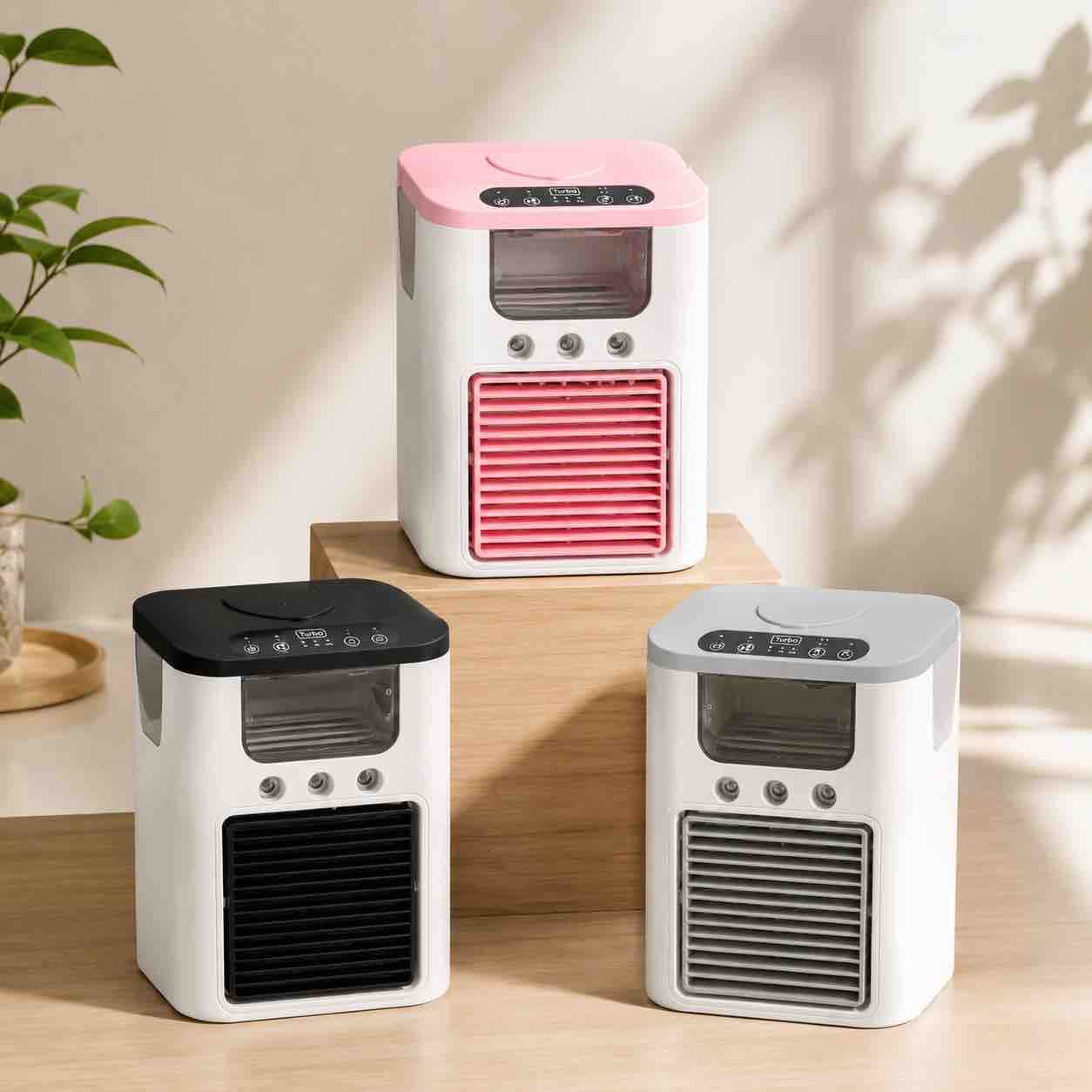 Mini prenosivi cooler-ventilator sa rashladnim raspršivanjem