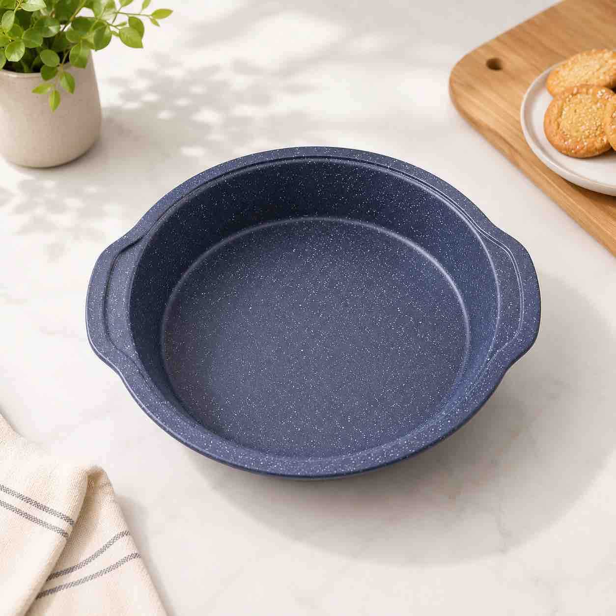 Okrugli kalup za pečenje 27 cm, mramorni dezen