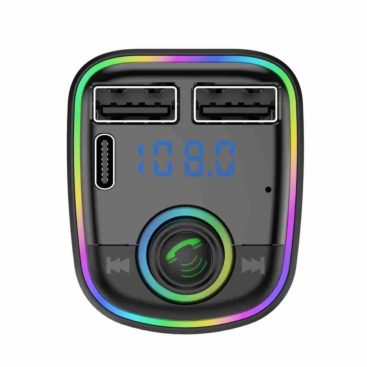 FM transmiter za auto sa Bluetooth handsfree pozivom i USB punjenjem