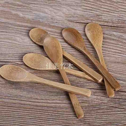 Set 6 bambus kašičica za med, mali 14.5 cm