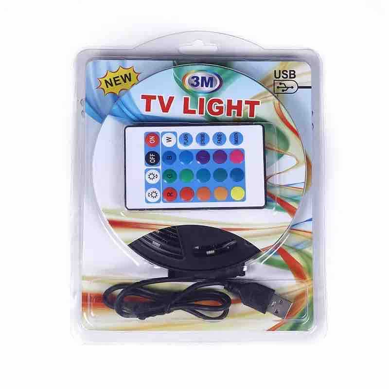 RGB LED traka 3m sa USB priključkom i daljinskim
