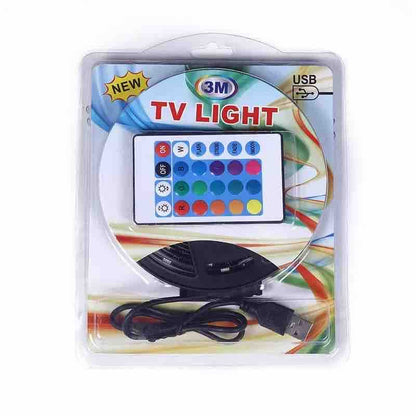 RGB LED traka 3m sa USB priključkom i daljinskim