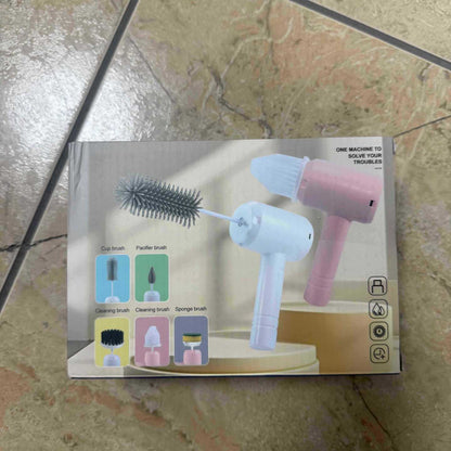USB punjiva električna četka za čišćenje 5u1 (ručna)