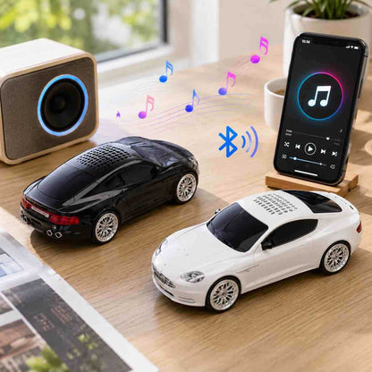 Bluetooth zvučnik u obliku automobila sa LED svjetlima