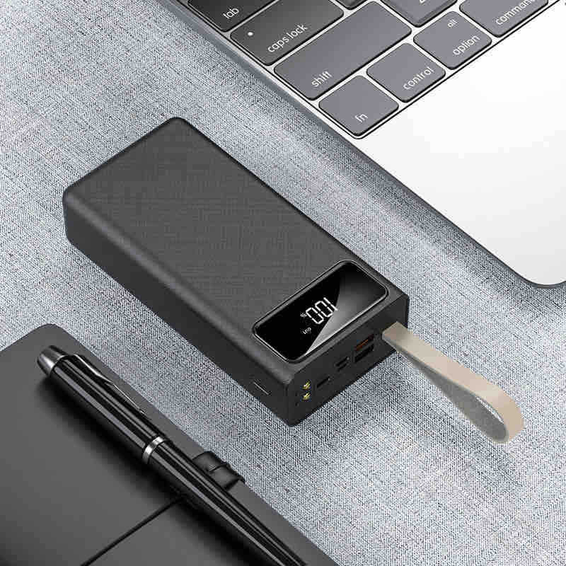 Prijenosni power bank 30000 (crni) sa LCD ekranom