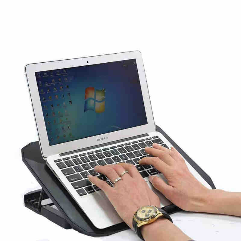 Podesivi laptop stalak sa ventilatorima i držačem