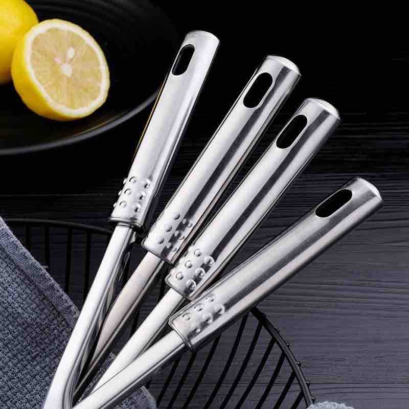 Inox prorezana spatula / okretač za prženje