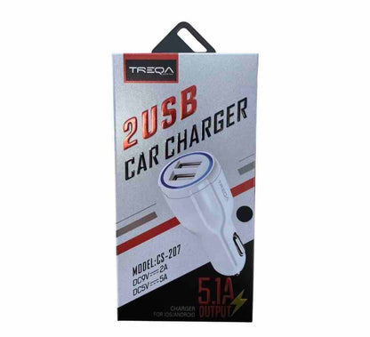 Auto USB punjač 2x USB 5.1A