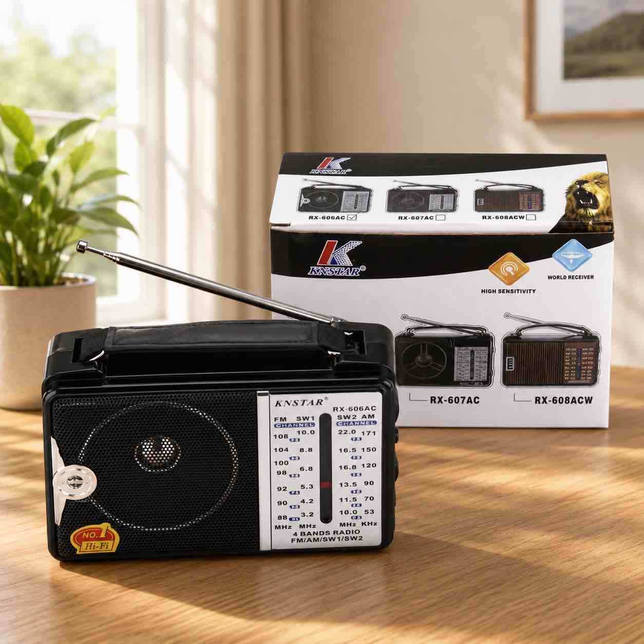 Prenosni FM/AM/SW radio RX-606AC