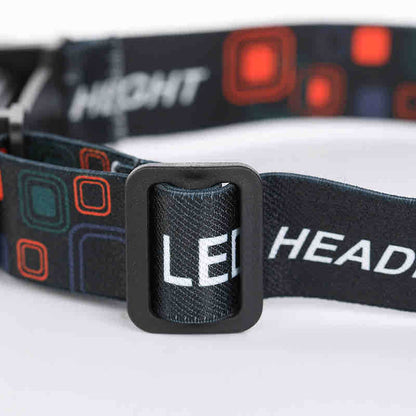 LED čelna lampa s dvostrukim LED reflektorom i podesivim trakama