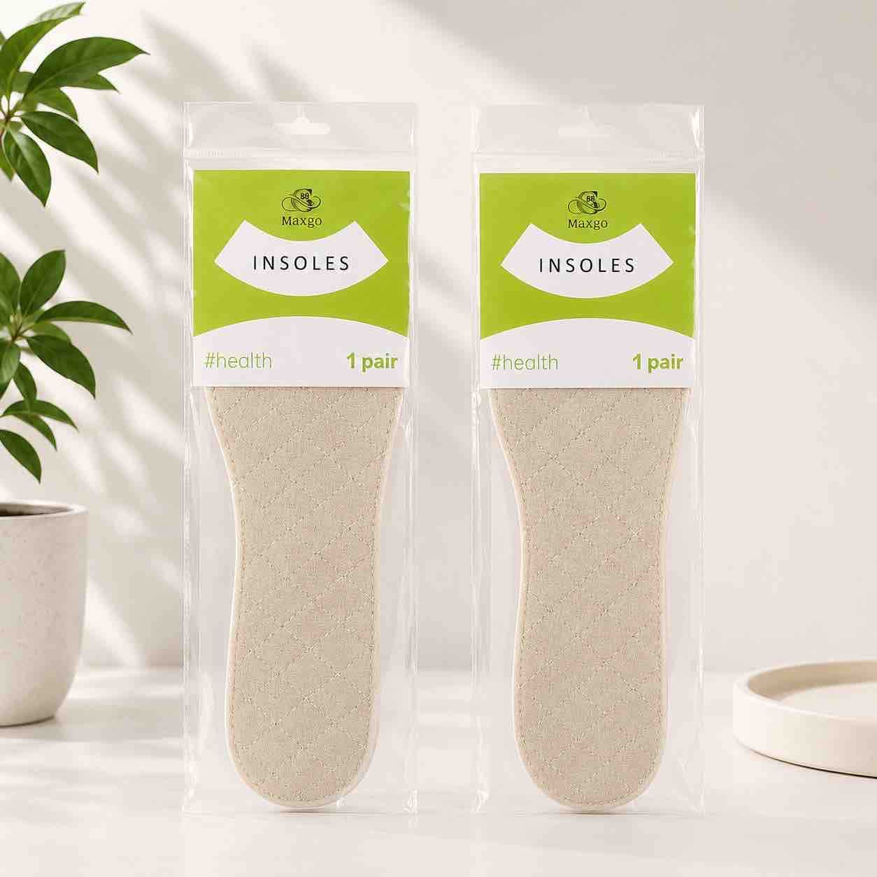 Ulošci za obuću od prave ovčije vune i lateksa (par)