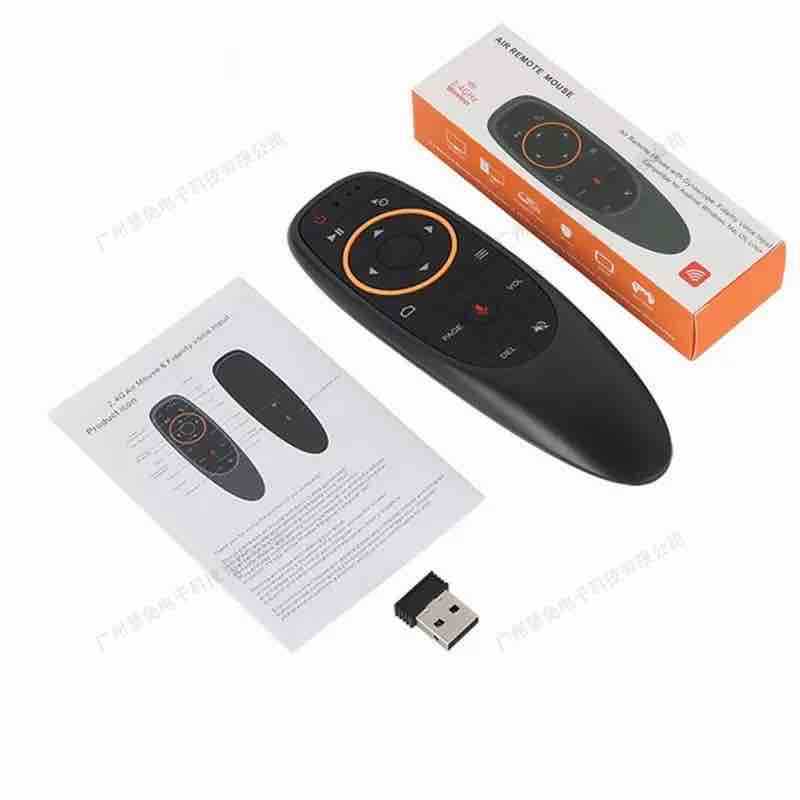 2.4G bežični air-mouse daljinski upravljač za TV box sa mikrofonom