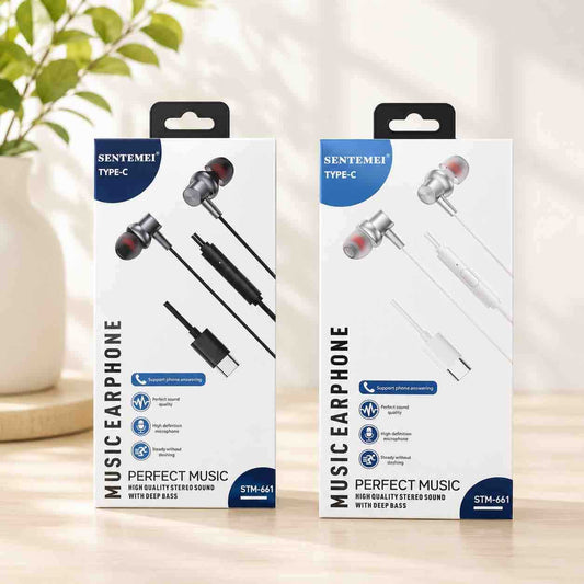 Type-C žične in-ear slušalice sa mikrofonom