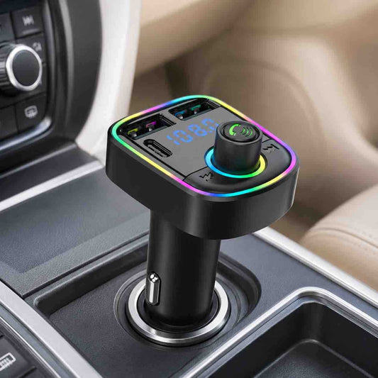 FM transmiter za auto sa Bluetooth handsfree pozivom i USB punjenjem