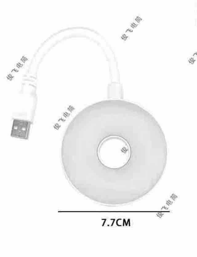 USB LED stolna lampa sa fleksibilnim vratom, glava Ø 7.7 cm
