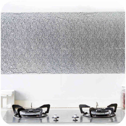 Samoljepljiva aluminijska folija za kuhinju 3m x 60cm – srebrna