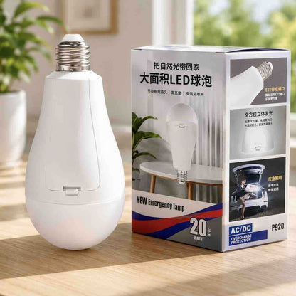 Akumulatorska LED sijalica / emergency lampica E27 (kompaktna, 20W označeno)