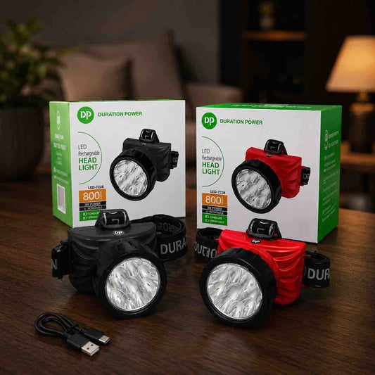 Punjiva LED čelna svjetiljka s USB punjenjem