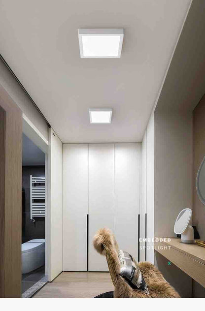 Kvadratni LED plafonski panel 24W - ugradni/nadgradni
