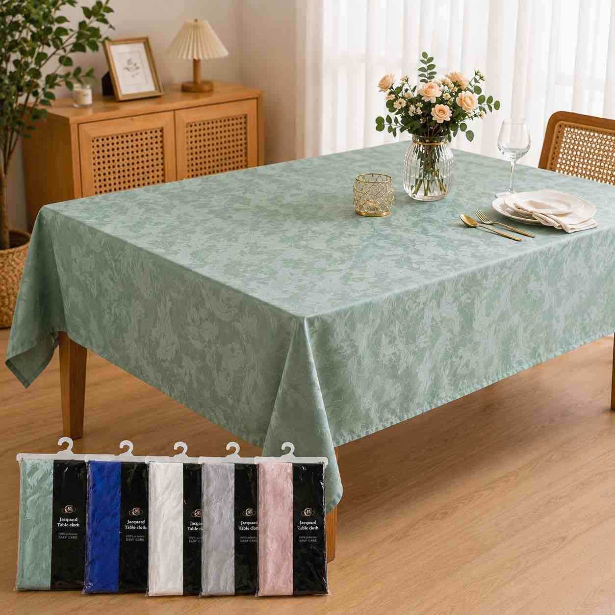 Stolnjak jacquard 140x220 cm s uzorkom pera