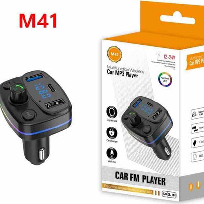 FM transmitter za auto M41 sa USB i pozivnim dugmetom