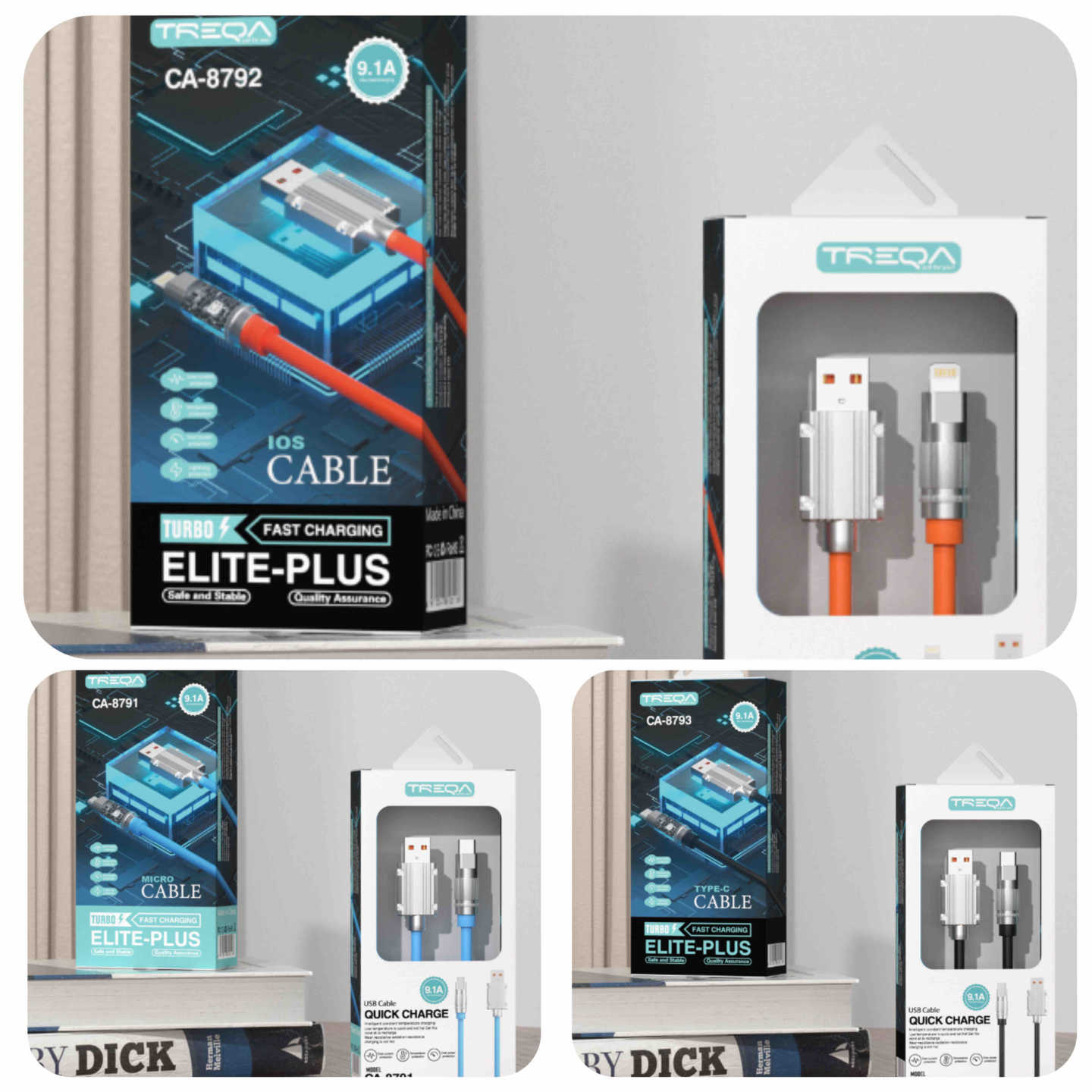 USB-A na Lightning kabl 1m za iOS — brzog punjenja