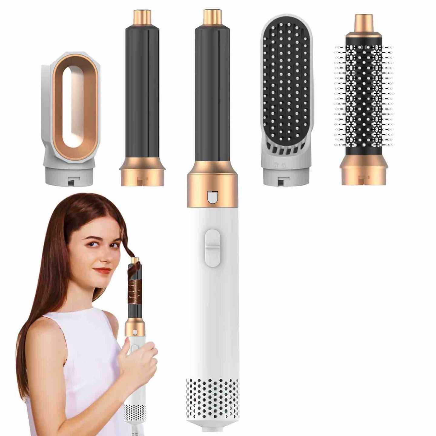 Multifunkcionalni 5u1 hot air styler — fen četka za oblikovanje kose