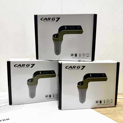 Bluetooth FM transmitter i USB punjač za automobil CAR G7