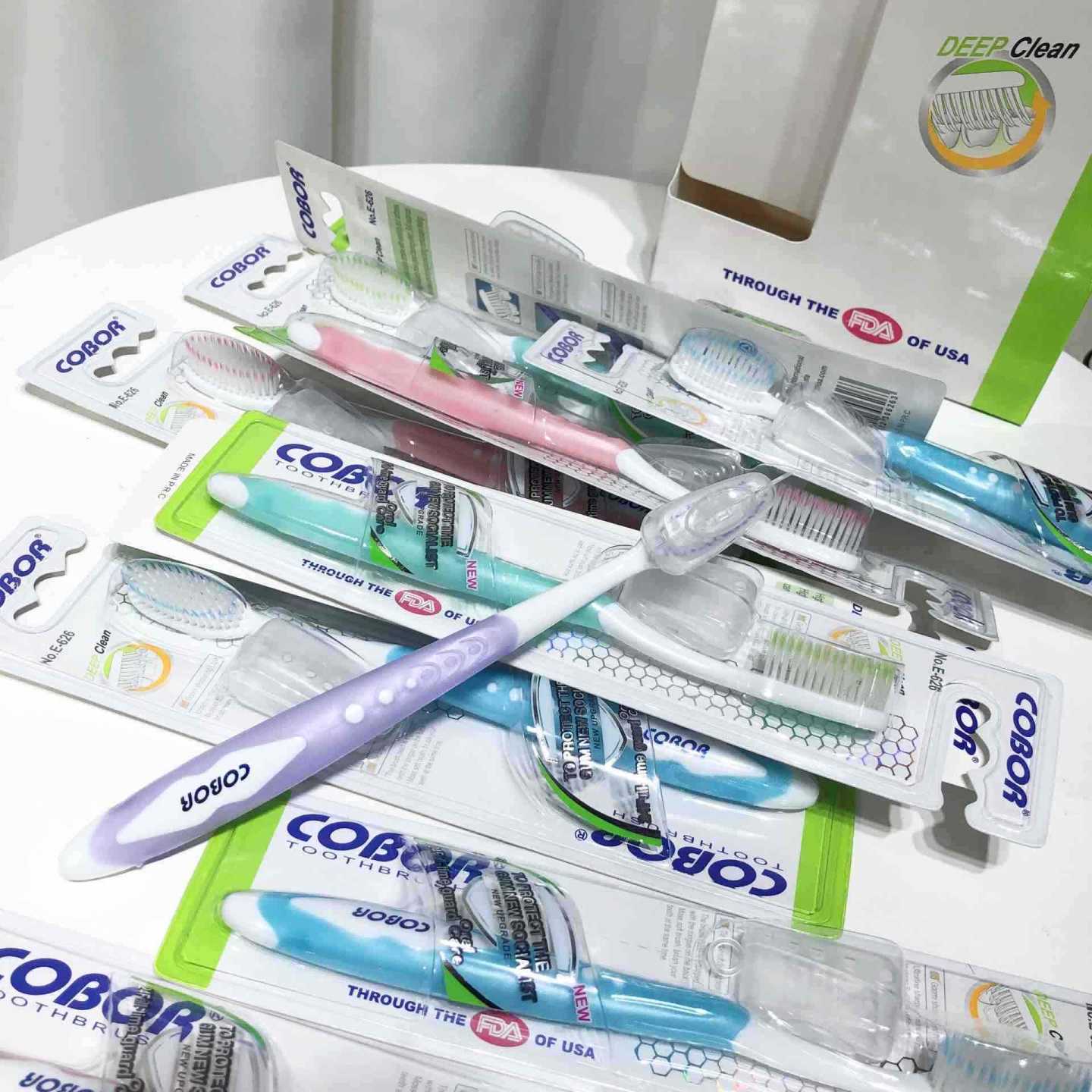 Set mekih četkica za zube COBOR – 12 komada u kutiji