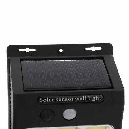 Solarna zidna lampa sa senzorom pokreta i 6 LED panela