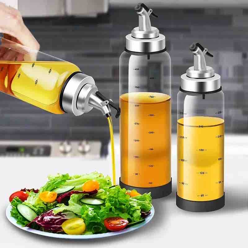 Staklena boca za ulje sa dozatorom 500 ml