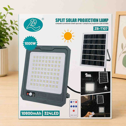 Solarni LED reflektor sa odvojenim solarnim panelom (324 LED, 40W, 10800mAh)