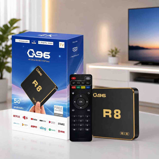 G96 R8 Android TV Box 8GB/128GB — 4K streaming set-top uređaj