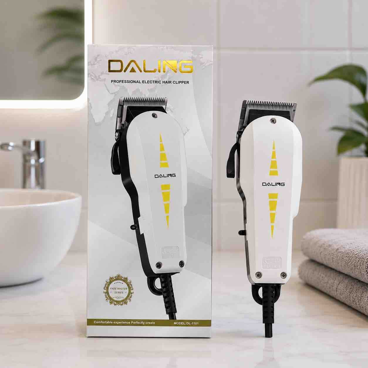 Žičana električna mašinica za šišanje Daling – klasični barber model