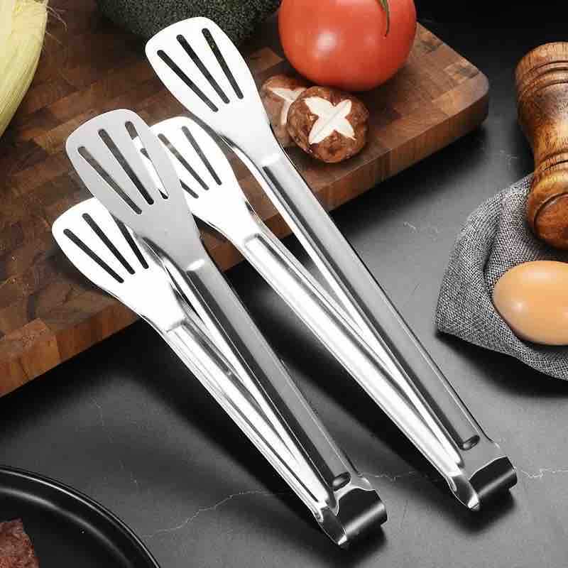 Set metalnih hvataljki sa perforiranom lopaticom 9" i 12" (2 komada)