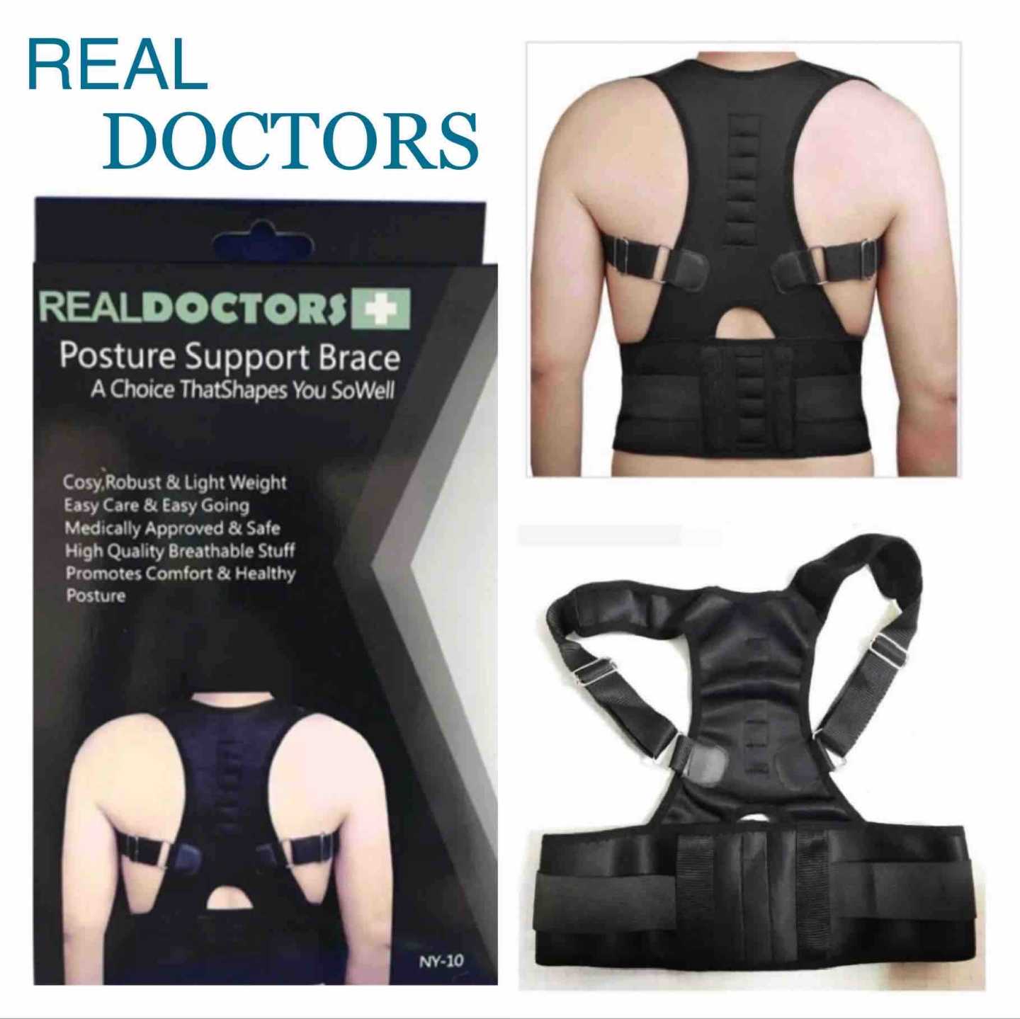 Podesivi korektor držanja i pojas za leđa (M–XXXL)