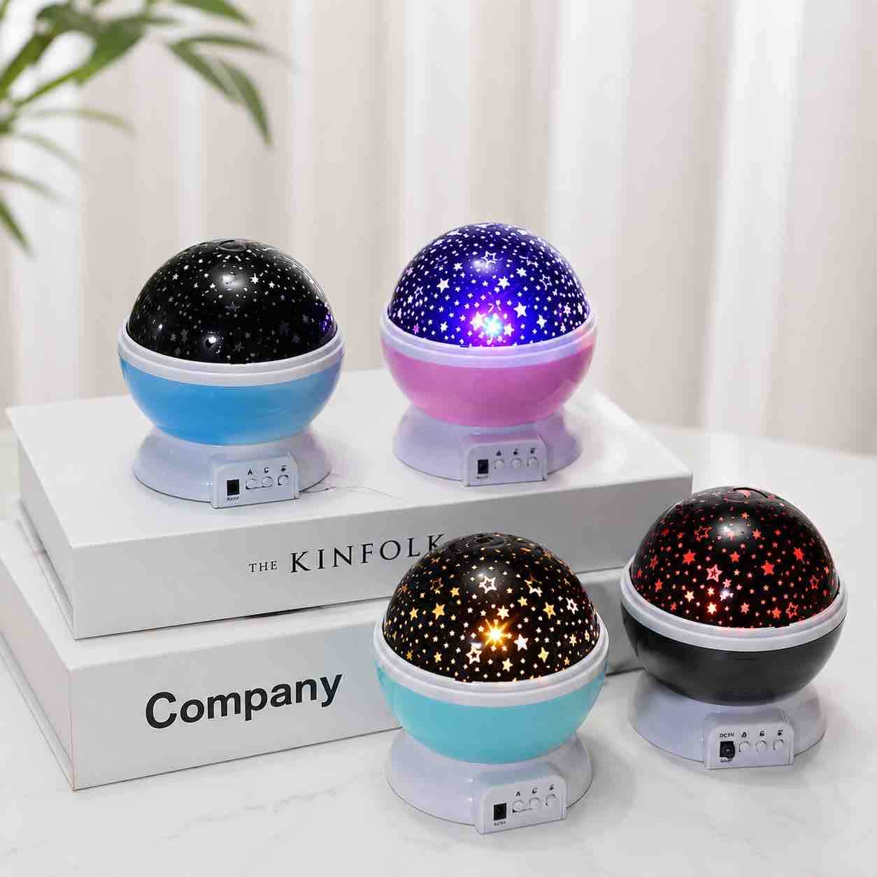 LED rotirajući zvjezdani projektor — mini noćna lampa