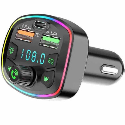 FM Bluetooth auto transmiter sa dual USB i PD portom