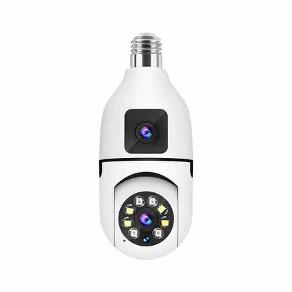 WiFi sigurnosna kamera u obliku LED žarulje (E27, 360° panoramski pregled)