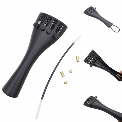 Violin tailpiece (mostić) sa četiri mikrotunera