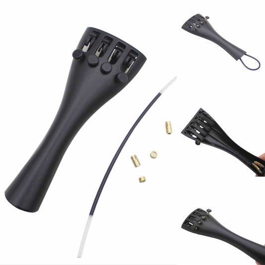 Violin tailpiece (mostić) sa četiri mikrotunera