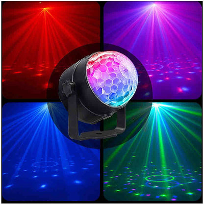 LED rotirajuća disco kugla sa daljinskim i USB napajanjem